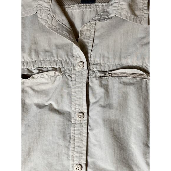Eddie Bauer Travex Women’s SML Long Sleeve Button Down Roll Tab Wicking‎ - Picture 4 of 14